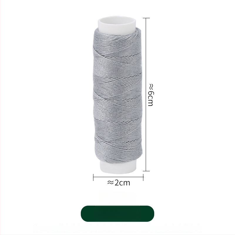 JP Šarena denim šivaća nit 203, poliester, za kućno ručno šivanje, DIY šivanje, male role, 10 rola približno 50 m