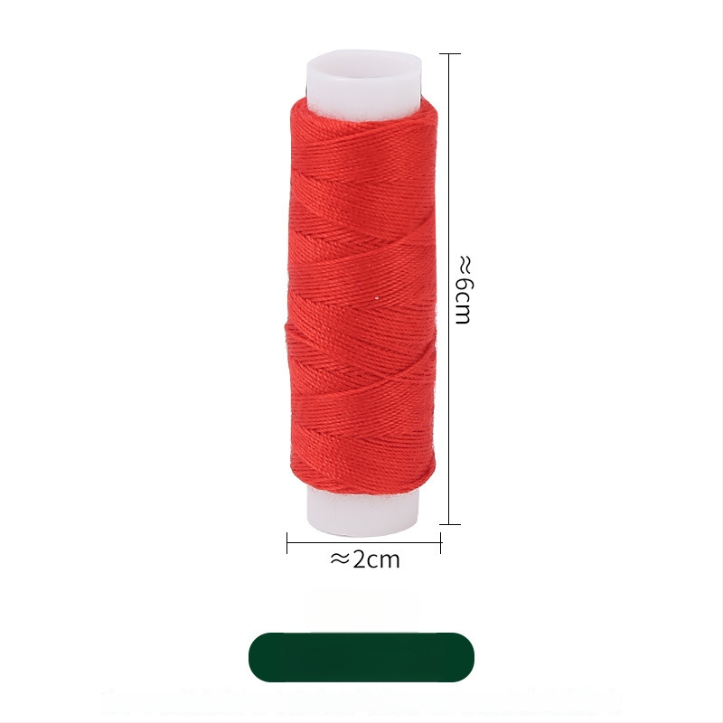 JP Šarena denim šivaća nit 203, poliester, za kućno ručno šivanje, DIY šivanje, male role, 10 rola približno 50 m