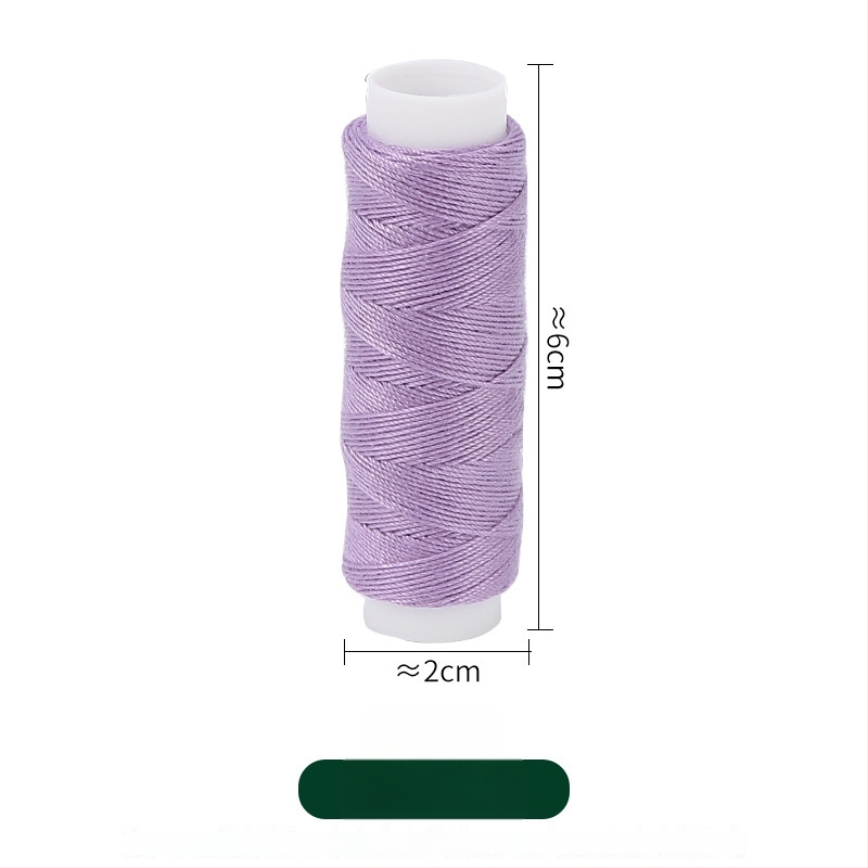 JP Šarena denim šivaća nit 203, poliester, za kućno ručno šivanje, DIY šivanje, male role, 10 rola približno 50 m