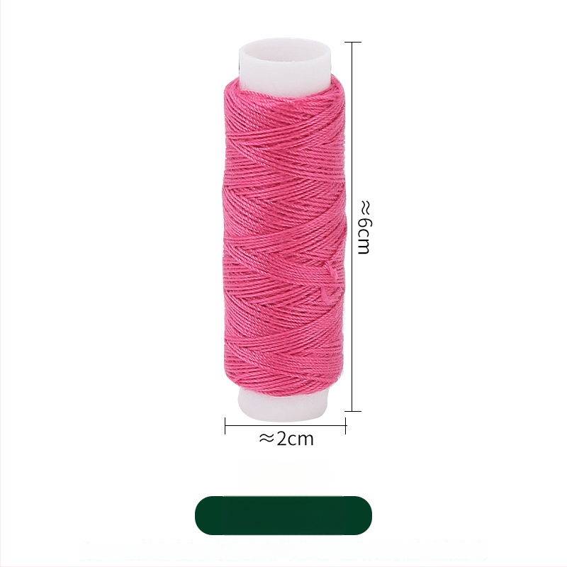 JP Šarena denim šivaća nit 203, poliester, za kućno ručno šivanje, DIY šivanje, male role, 10 rola približno 50 m