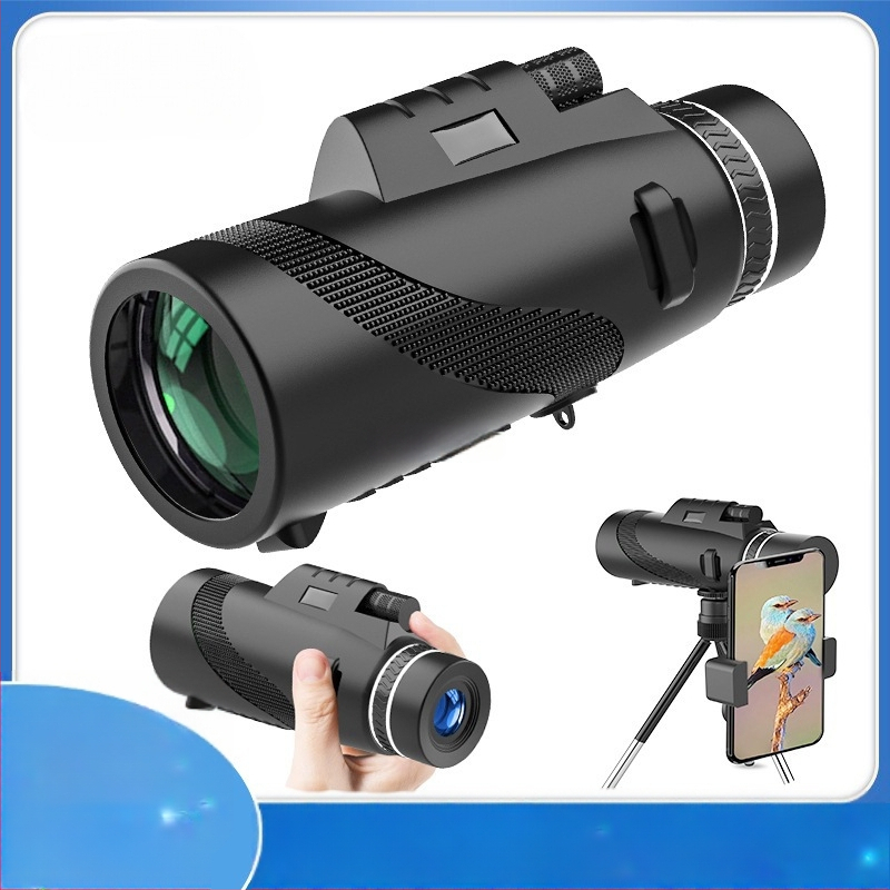 80-100x HD monokularni teleskop za fotografiranje pametnim telefonom, prijenosni za promatranje ptica i koncerte na otvorenom