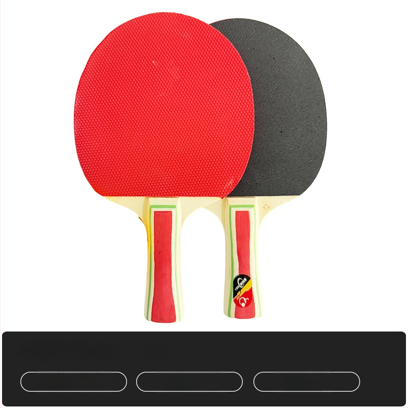 Set od dvije pingpong reketa za početnike, djecu i odrasle – rekete za trening s drškama Shakehand i Penhold.