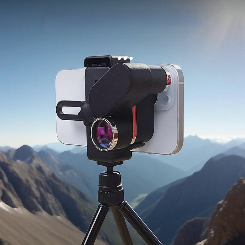 Sklopivi mini teleskop, 80 g, visoko povećanje i jasna slika, prenosni teleskop 8x22 s velikim otvorom 7843