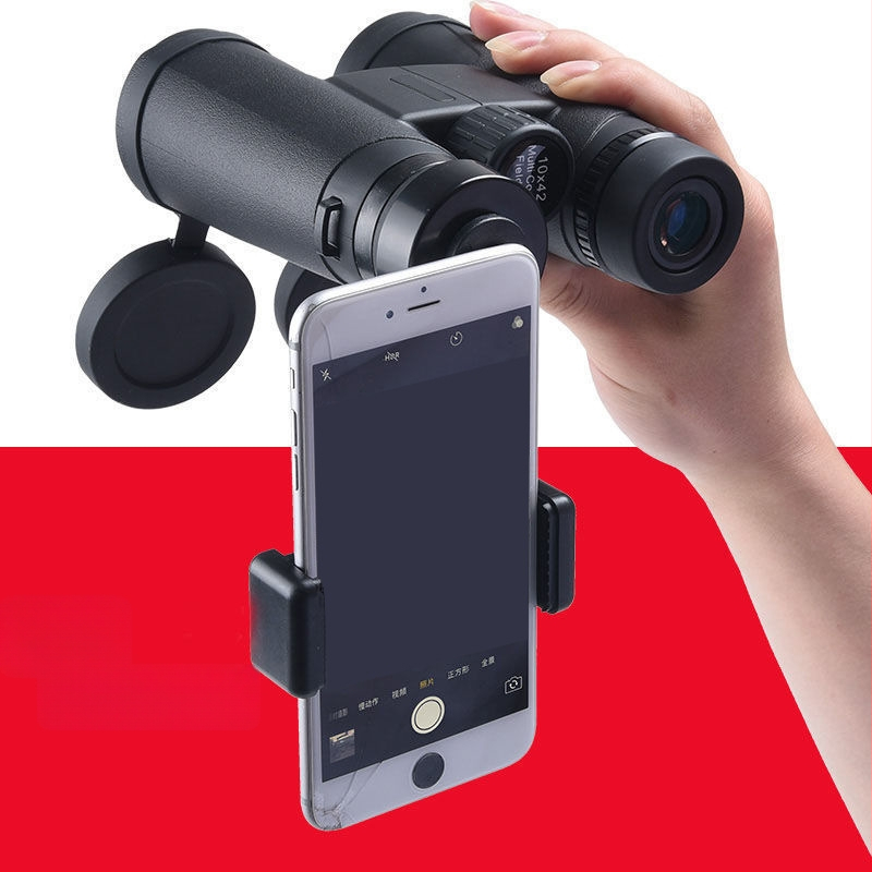 10x42 binokular s visokim povećanjem, HD jasnoćom i noćnim vidom pri slabom osvjetljenju, za fotografiranje na otvorenom pametnim telefonom