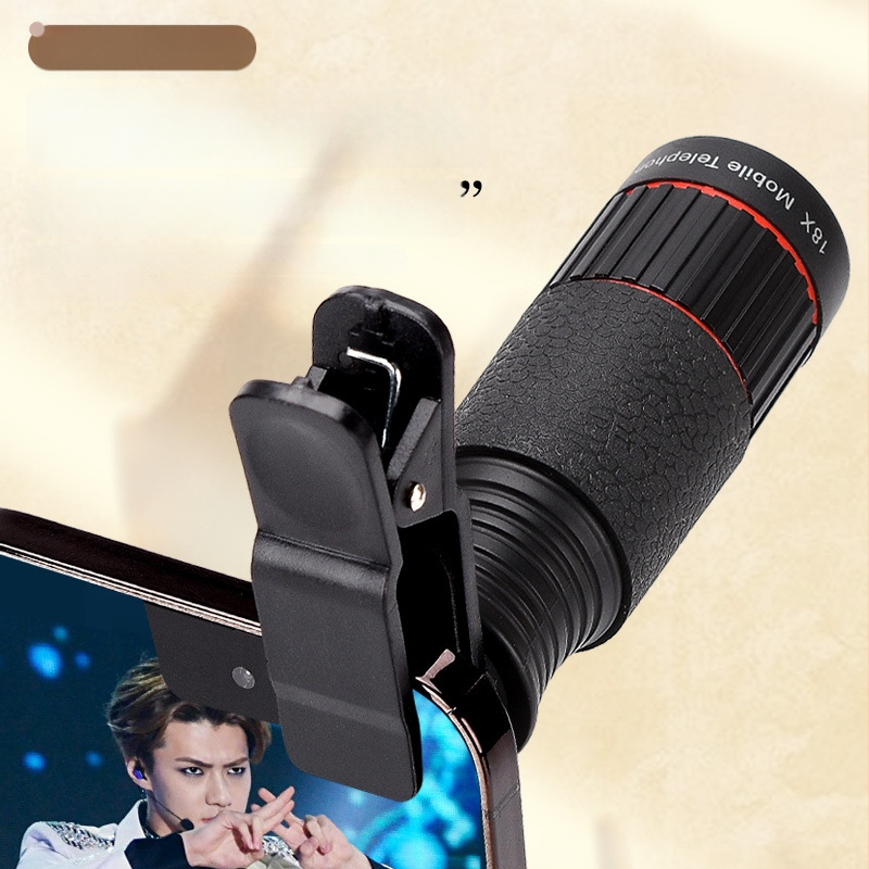 Monokularni teleskop za mobilni telefon s 64x zumom za fotografiranje na koncertima, vanjska upotreba
