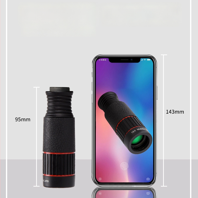 Monokularni teleskop za mobilni telefon s 64x zumom za fotografiranje na koncertima, vanjska upotreba