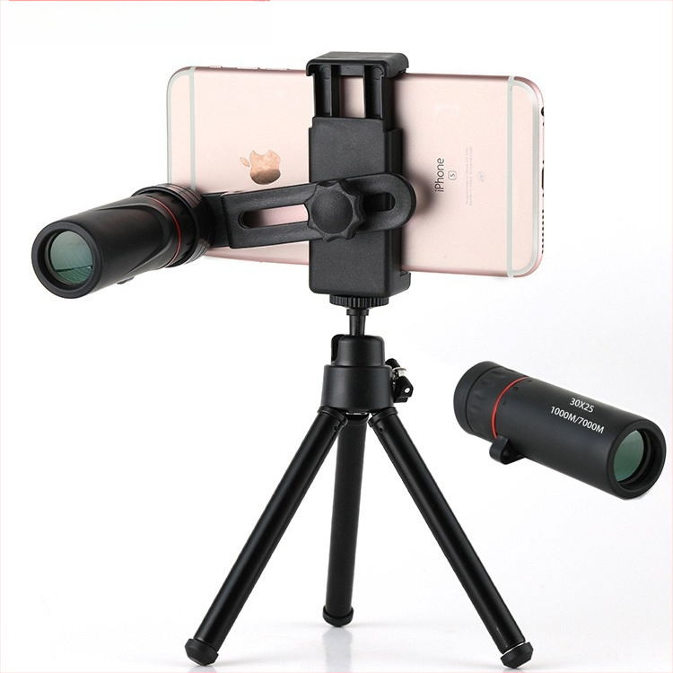 Chuda Prijenosni Monokularni Teleskop za Kampiranje i Putovanja, 10x Povećanje, HD Optika s Prizmom, Model W100