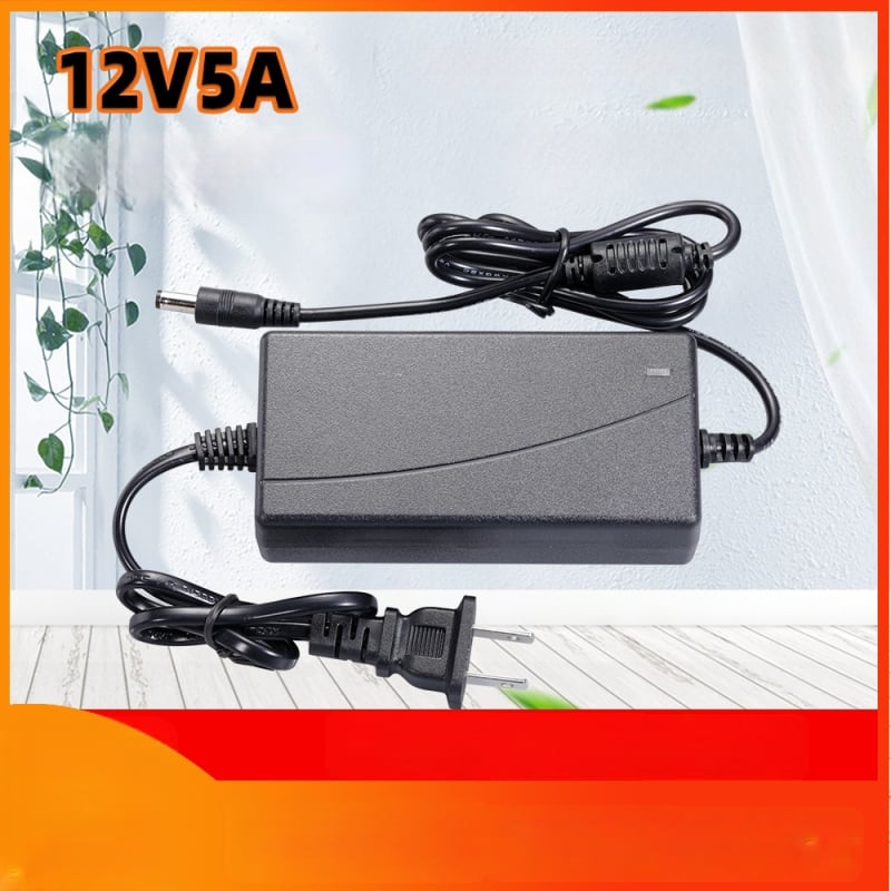 12V 5A tápegység, 60W kapcsoló táp LCD/LED kijelzőkhöz és pohár hőmérsékletszabályozó rendszerekhez