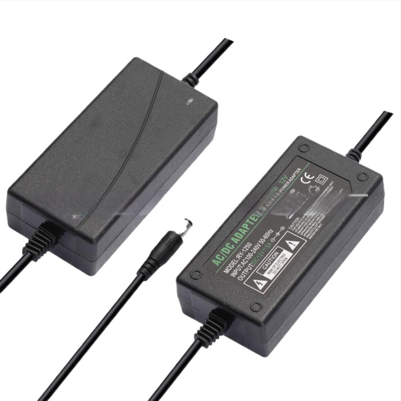 12V 5A tápegység, 60W kapcsoló táp LCD/LED kijelzőkhöz és pohár hőmérsékletszabályozó rendszerekhez