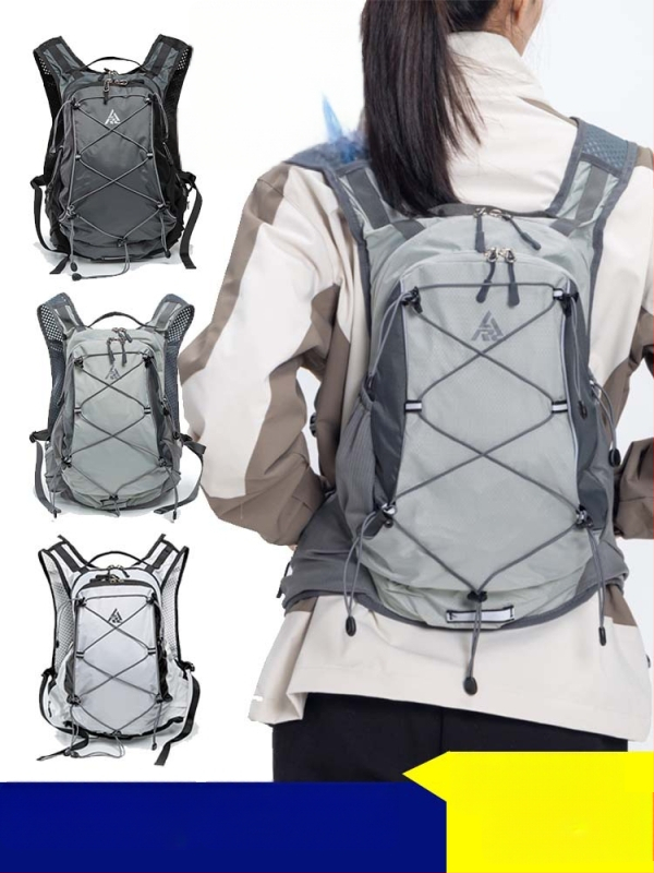 Планинска туристическа раница, лека и дишаща, водоустойчива, изработена от нейлон, ергономичен гръб, полиестерна подплата, за външни спортове, летен модел 2025.