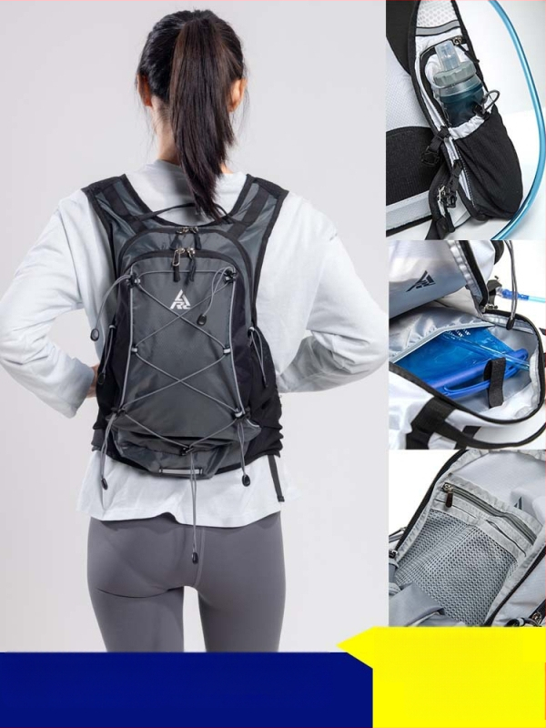 Планинска туристическа раница, лека и дишаща, водоустойчива, изработена от нейлон, ергономичен гръб, полиестерна подплата, за външни спортове, летен модел 2025.