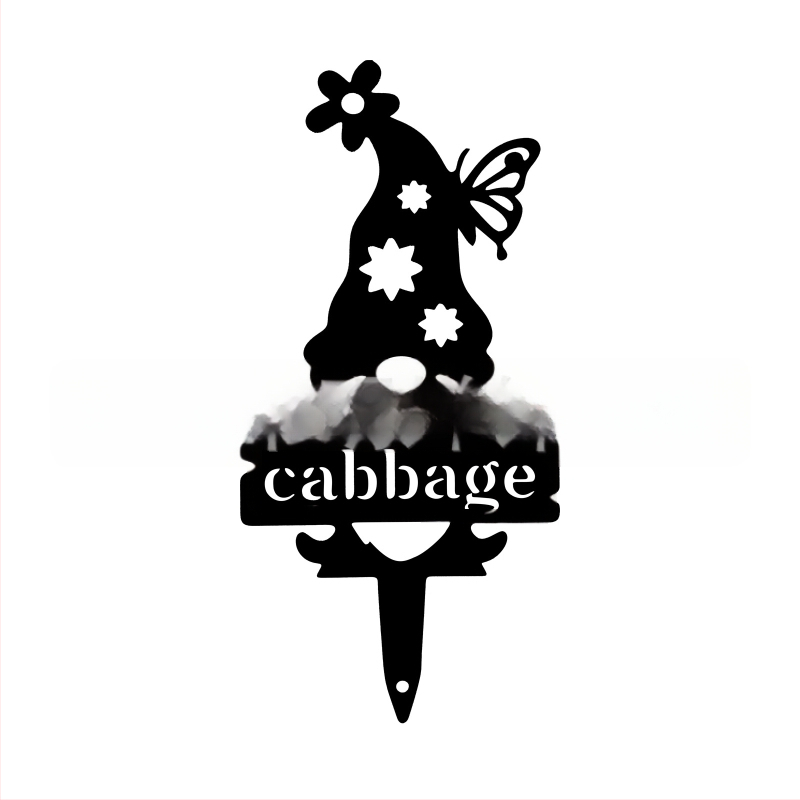 Метална градинска гном-скулптура за открито посрещане (Материал: метал; Стил: модерен минимализъм; Подходящ за подарък; Бранд: Yue Chan Jewelry)