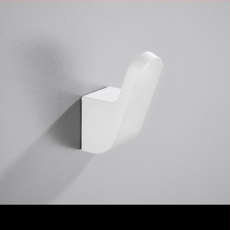 Единична закачалка за дрехи, Space алуминий, стенен монтаж, боядисана повърхност, стил Светъл лукс, марка Ouzhizhuo