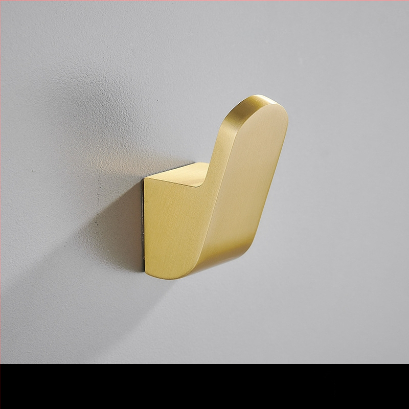 Единична закачалка за дрехи, Space алуминий, стенен монтаж, боядисана повърхност, стил Светъл лукс, марка Ouzhizhuo