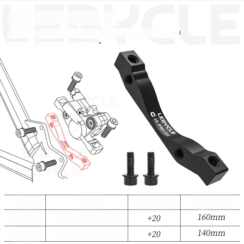 Lebycle adapter za disk kočnice za planinski bicikl, pretvara 160mm/180B u 203mm