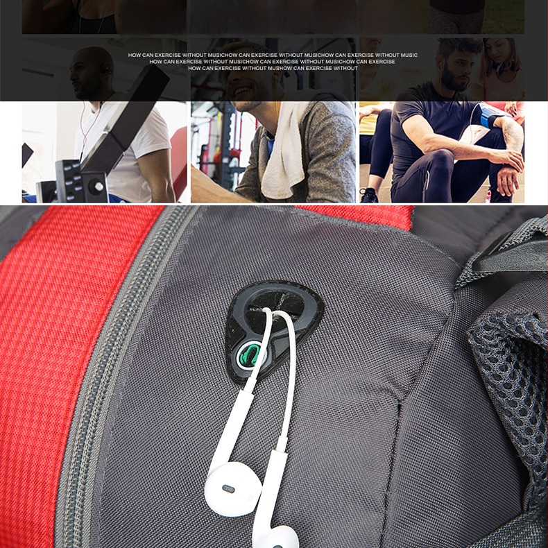 Планинска раница за туризъм, универсекс, найлонова конструкция, презрамки с въздушна подложка, полиестерна подплата, за спорт на открито