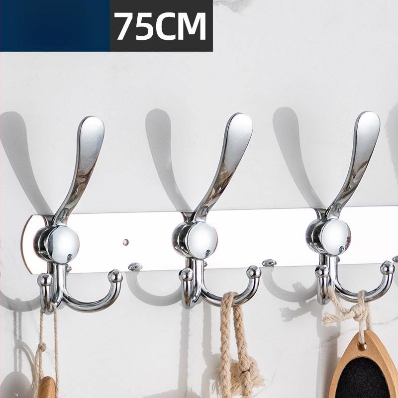 Закачалка за стена с повече от три реда, неръждаема стомана, за баня, модерен стил