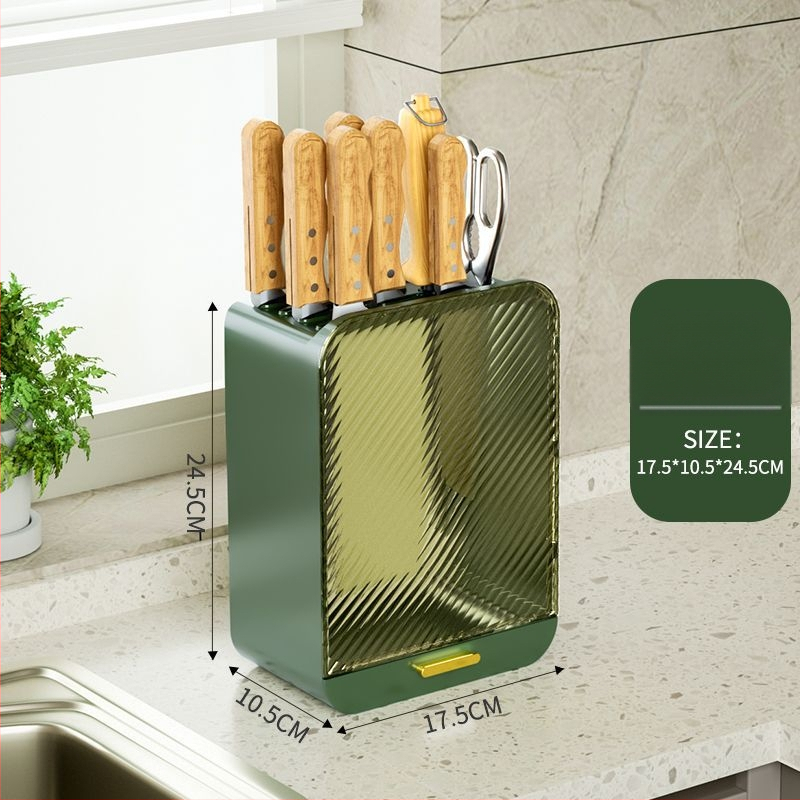 Ραφιέρα μαχαιριών κουζίνας — πλαστικό, επιτοίχιο, καθολικός σχεδιασμός, κινεζικού στυλ ελαφρού πολυτελείας