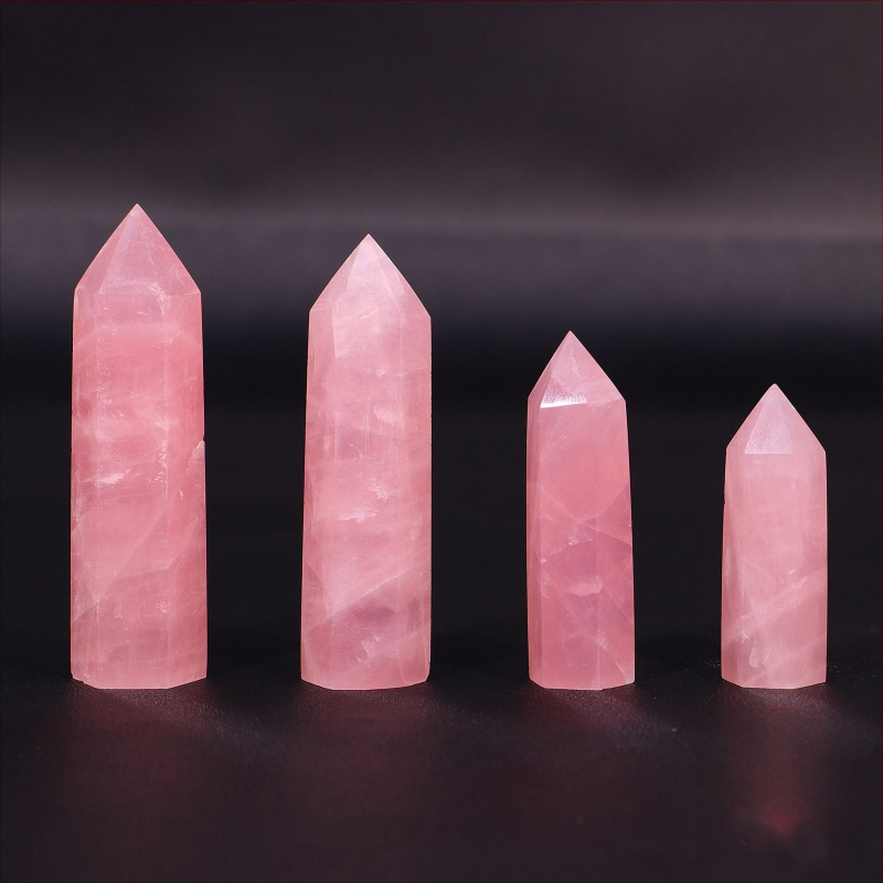 Διακοσμητική κρυστάλλινη στήλη, στήλη με ένα αιχμηρό άκρο, κρυσταλλικό υλικό, μοντέρνο μινιμαλιστικό στυλ