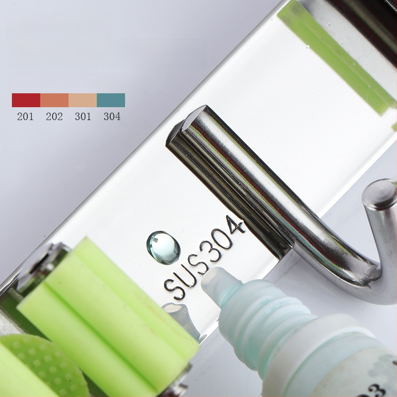 304 неръждаема стомана държач за моп, без пробиване, стенен монтаж за баня