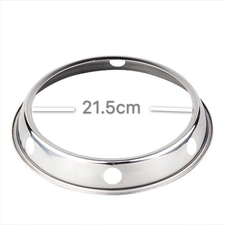 Ανοξείδωτο διπλής όψης ράφι για κατσαρόλες, πάγκου κουζίνας, χωρίς εγκατάσταση, εθνικού στυλ