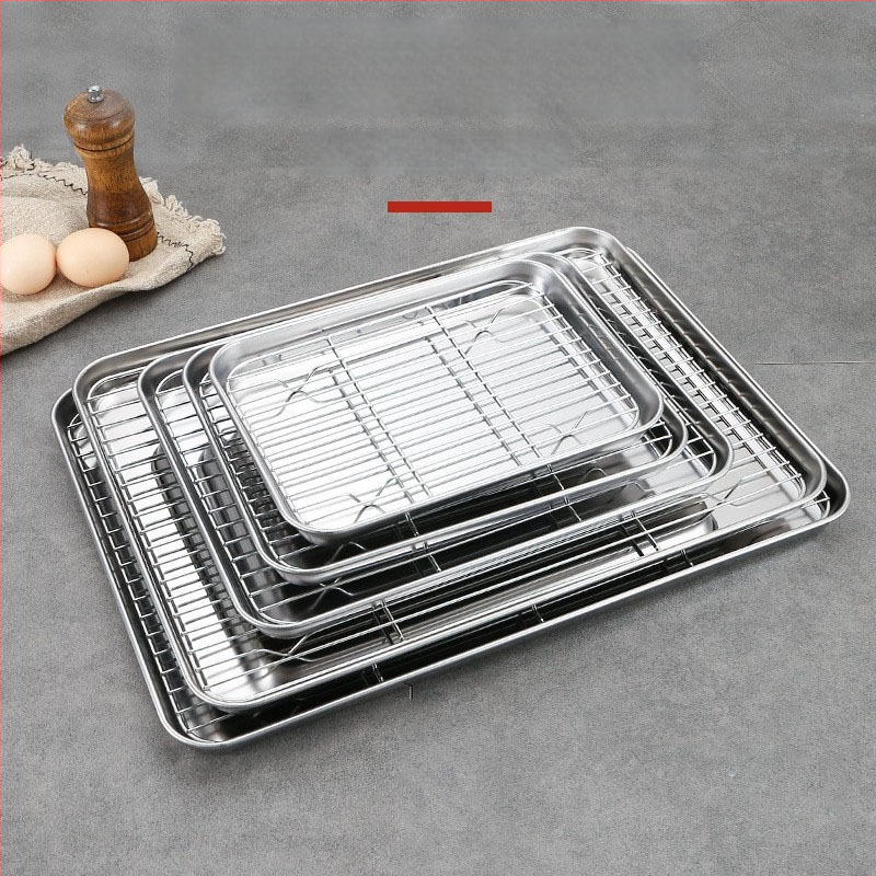 Ανοξείδωτο τετράγωνο ταψί ατμού με φίλτρο – κατάλληλο για μικροκύματα, γυαλιστερή επιφάνεια