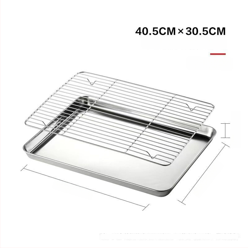 Ανοξείδωτο τετράγωνο ταψί ατμού με φίλτρο – κατάλληλο για μικροκύματα, γυαλιστερή επιφάνεια