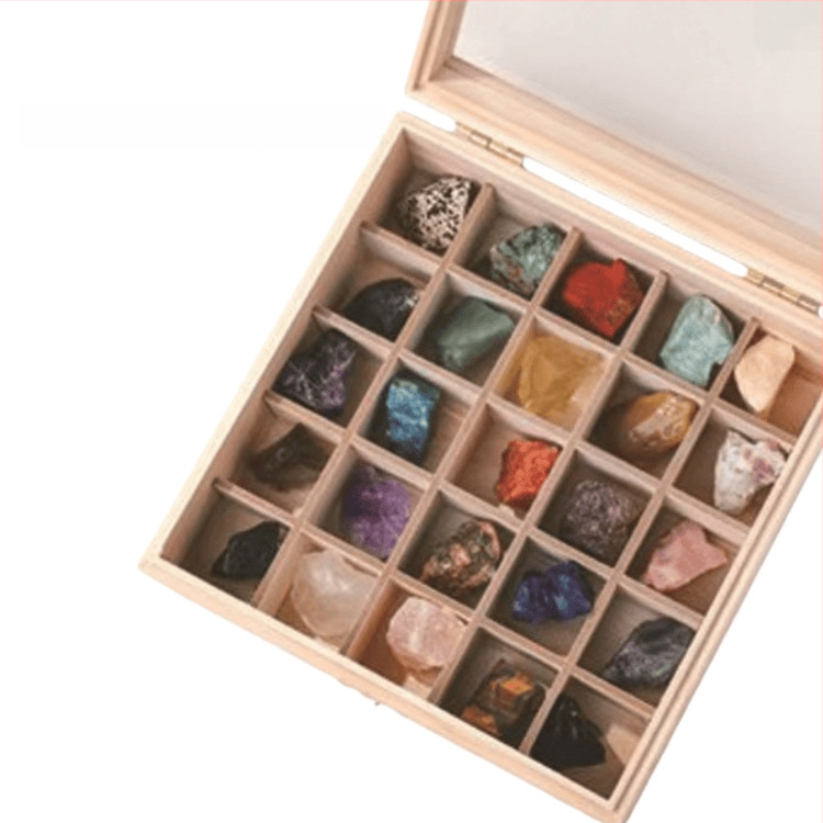 Set de ornamente din piatră brută de cristal - Dragon Roar, model AL654857007448