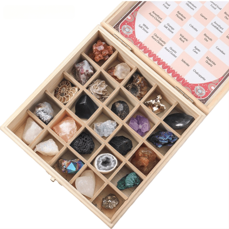 Set de ornamente din piatră brută de cristal - Dragon Roar, model AL654857007448