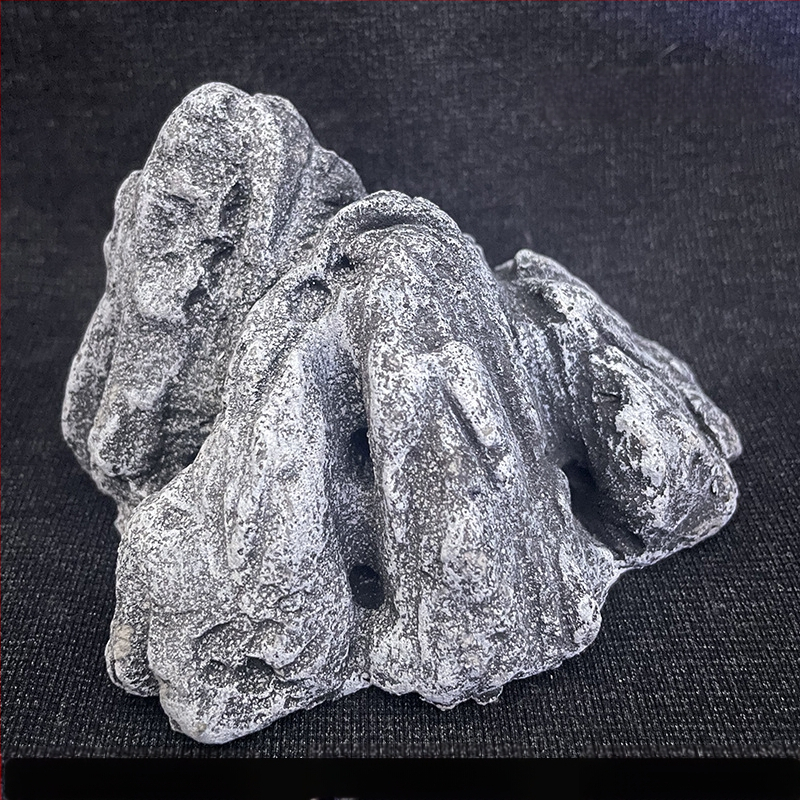 Akvarisztikus táj kő dekoráció – kerámia, kézzel készített, egyszerű és modern stílus, testreszabás elérhető