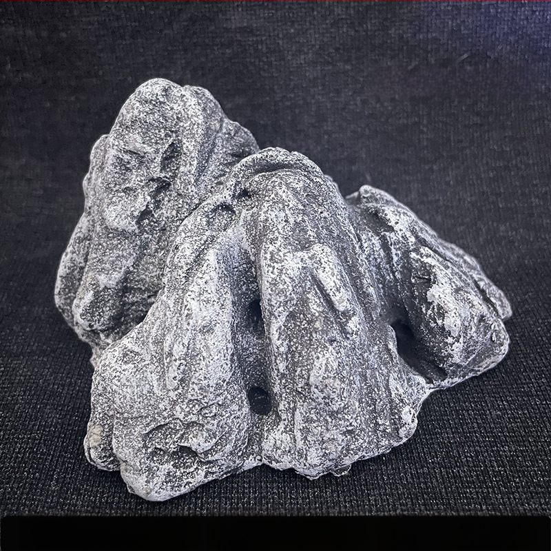 Akvarisztikus táj kő dekoráció – kerámia, kézzel készített, egyszerű és modern stílus, testreszabás elérhető