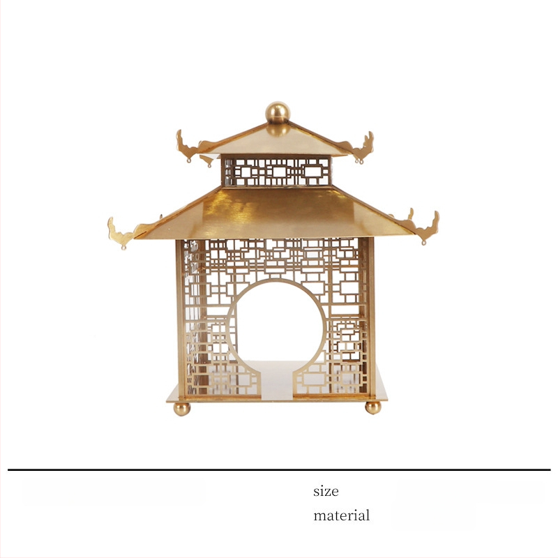 Stay Like метален екран за стая в китайски стил, полу ръчна изработка