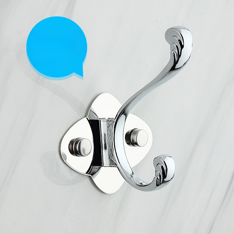 Закачалка за дрехи, стенна, неръждаема стомана и алуминиева сплав, електроплатина, модерен минималистичен стил