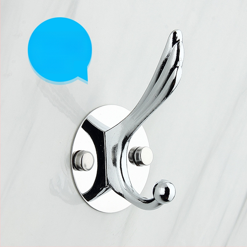 Закачалка за дрехи, стенна, неръждаема стомана и алуминиева сплав, електроплатина, модерен минималистичен стил