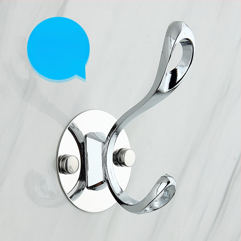 Закачалка за дрехи, стенна, неръждаема стомана и алуминиева сплав, електроплатина, модерен минималистичен стил