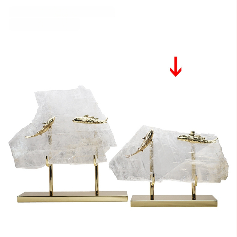 Орнаменти - метал и мрамор, кристални акценти, китайски стил, за моделна стая