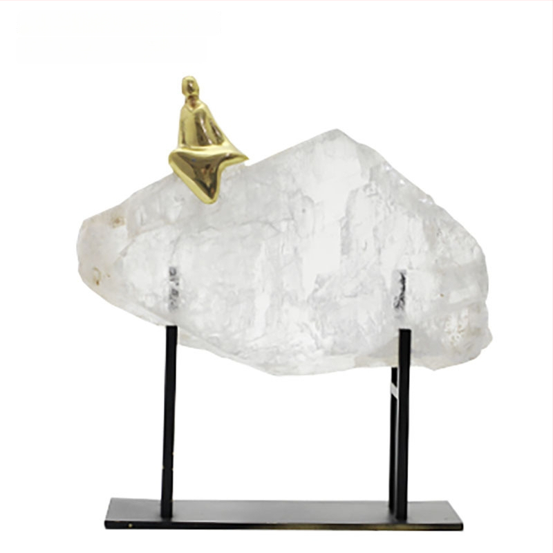 Орнаменти - метал и мрамор, кристални акценти, китайски стил, за моделна стая