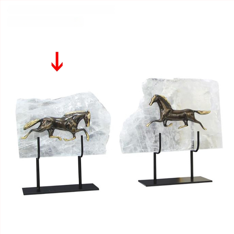 Орнаменти - метал и мрамор, кристални акценти, китайски стил, за моделна стая