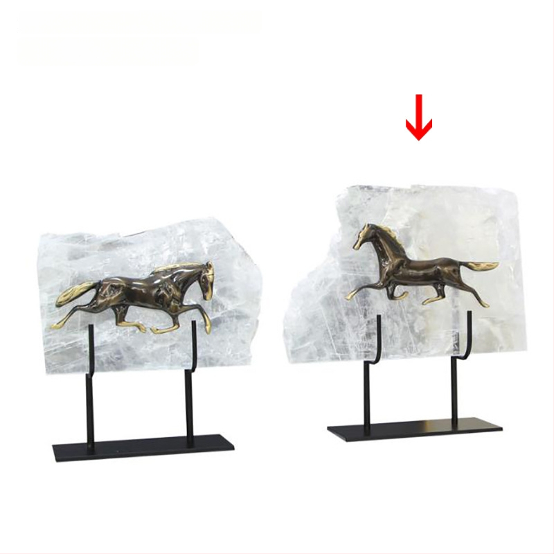 Орнаменти - метал и мрамор, кристални акценти, китайски стил, за моделна стая