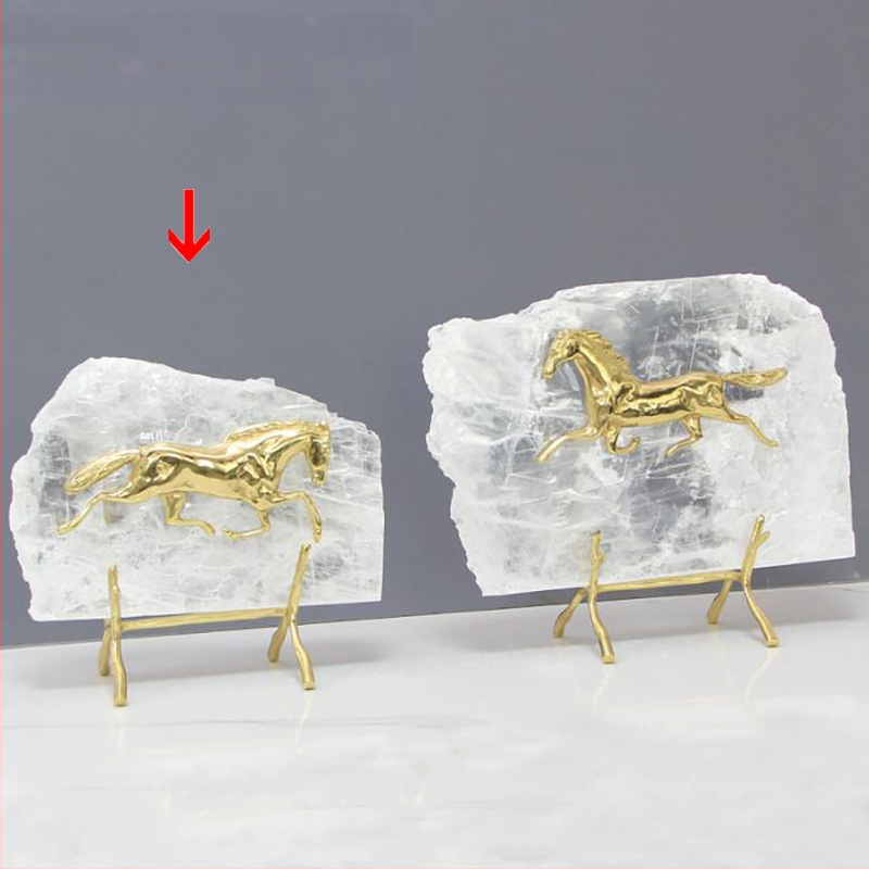 Орнаменти - метал и мрамор, кристални акценти, китайски стил, за моделна стая