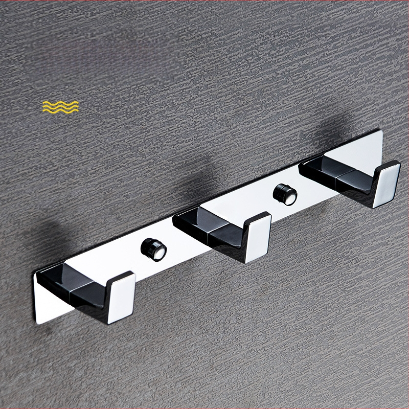 Закачалка за дрехи и кърпи от неръждаема стомана — модерен стил, изпичано боядисано покритие, тегло 536 г