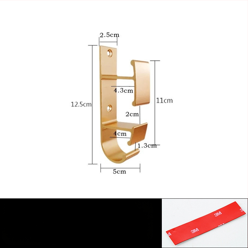 Стенна закачалка за мивка от Space Aluminum, модерн стил на проста естетика, тегло 0,056 кг, обработка Bright Light