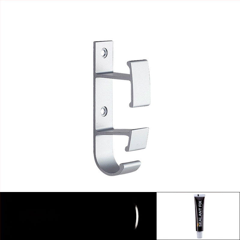 Стенна закачалка за мивка от Space Aluminum, модерн стил на проста естетика, тегло 0,056 кг, обработка Bright Light