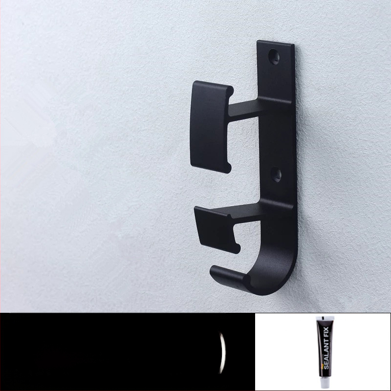 Стенна закачалка за мивка от Space Aluminum, модерн стил на проста естетика, тегло 0,056 кг, обработка Bright Light