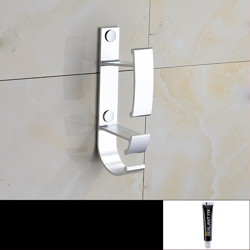 Стенна закачалка за мивка от Space Aluminum, модерн стил на проста естетика, тегло 0,056 кг, обработка Bright Light