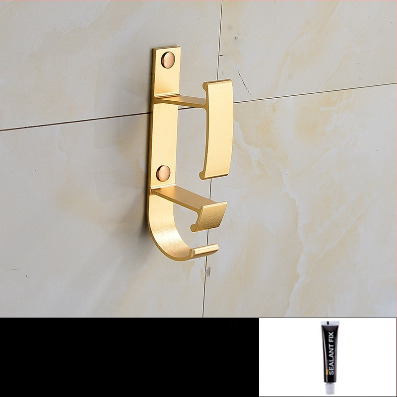 Стенна закачалка за мивка от Space Aluminum, модерн стил на проста естетика, тегло 0,056 кг, обработка Bright Light