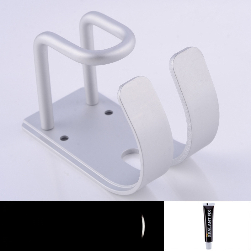 Стенна закачалка за мивка от Space Aluminum, модерн стил на проста естетика, тегло 0,056 кг, обработка Bright Light