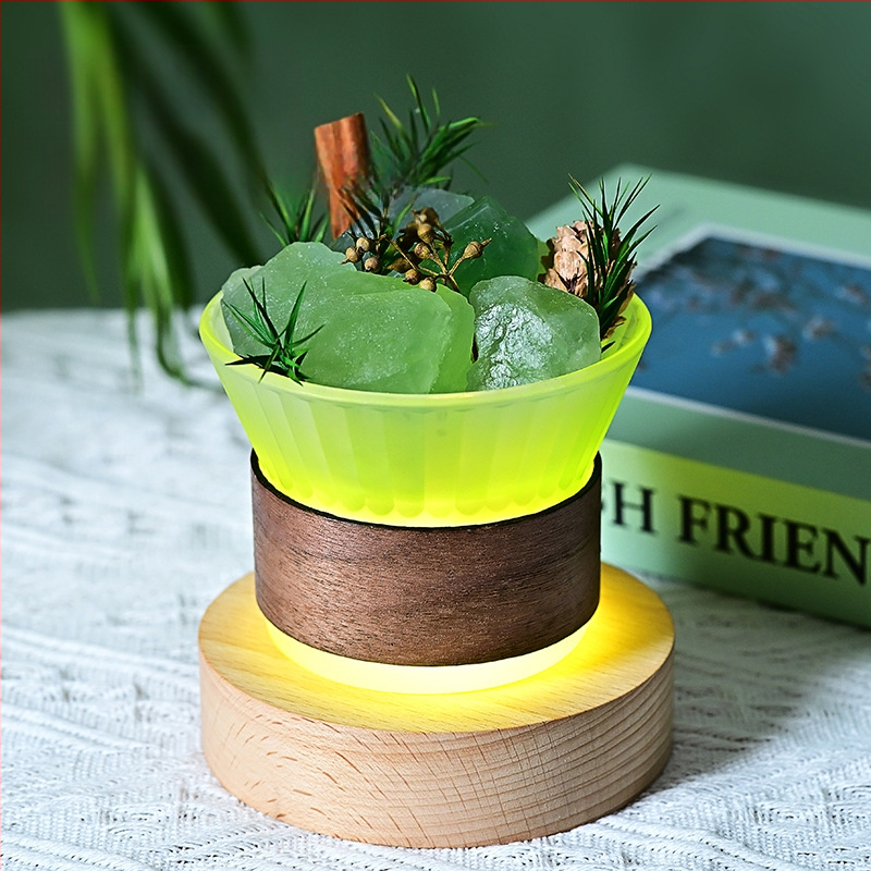 Üvegből készült aromaterápiás dísz, világos luxus stílus, hálószoba dekoráció