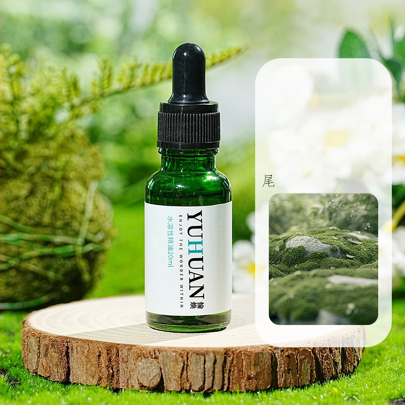 Üvegből készült aromaterápiás dísz, világos luxus stílus, hálószoba dekoráció