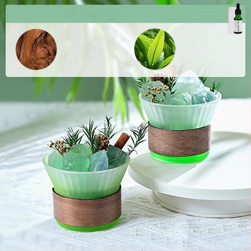 Üvegből készült aromaterápiás dísz, világos luxus stílus, hálószoba dekoráció